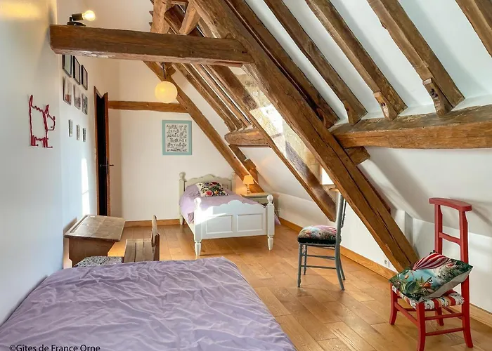 Corps De Ferme Restaure Avec Piscine Interieure Chauffee - Fr-1-497-164 * Remalard