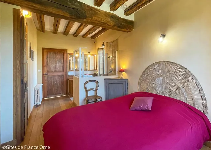 Corps De Ferme Restaure Avec Piscine Interieure Chauffee - Fr-1-497-164 Holiday home Remalard