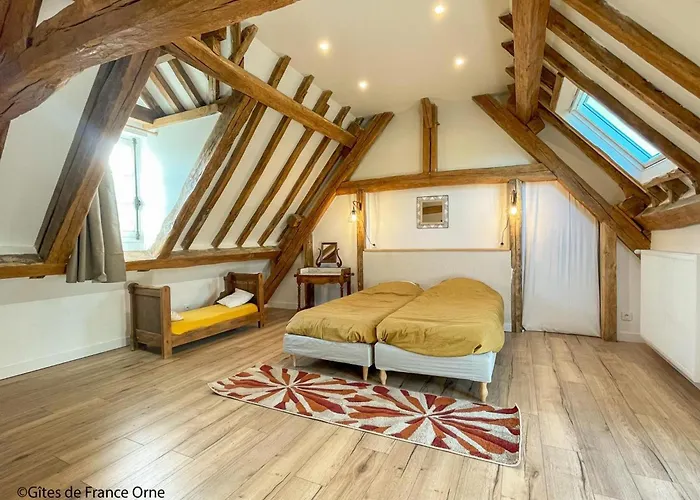 Corps De Ferme Restaure Avec Piscine Interieure Chauffee - Fr-1-497-164 Holiday home Remalard